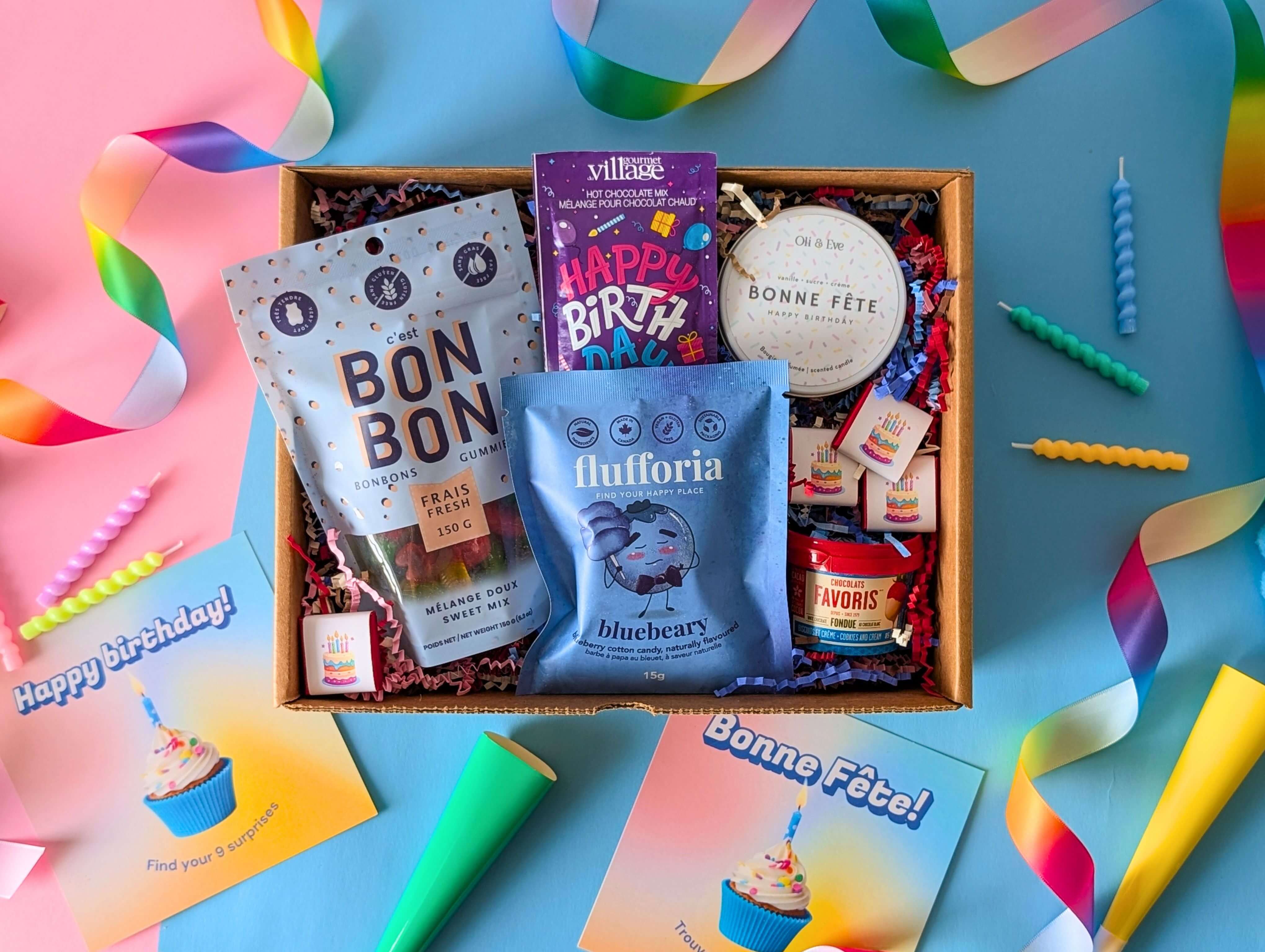 Happy Birthday Box – Interactive Local Birthday Gift – Shop moi ça