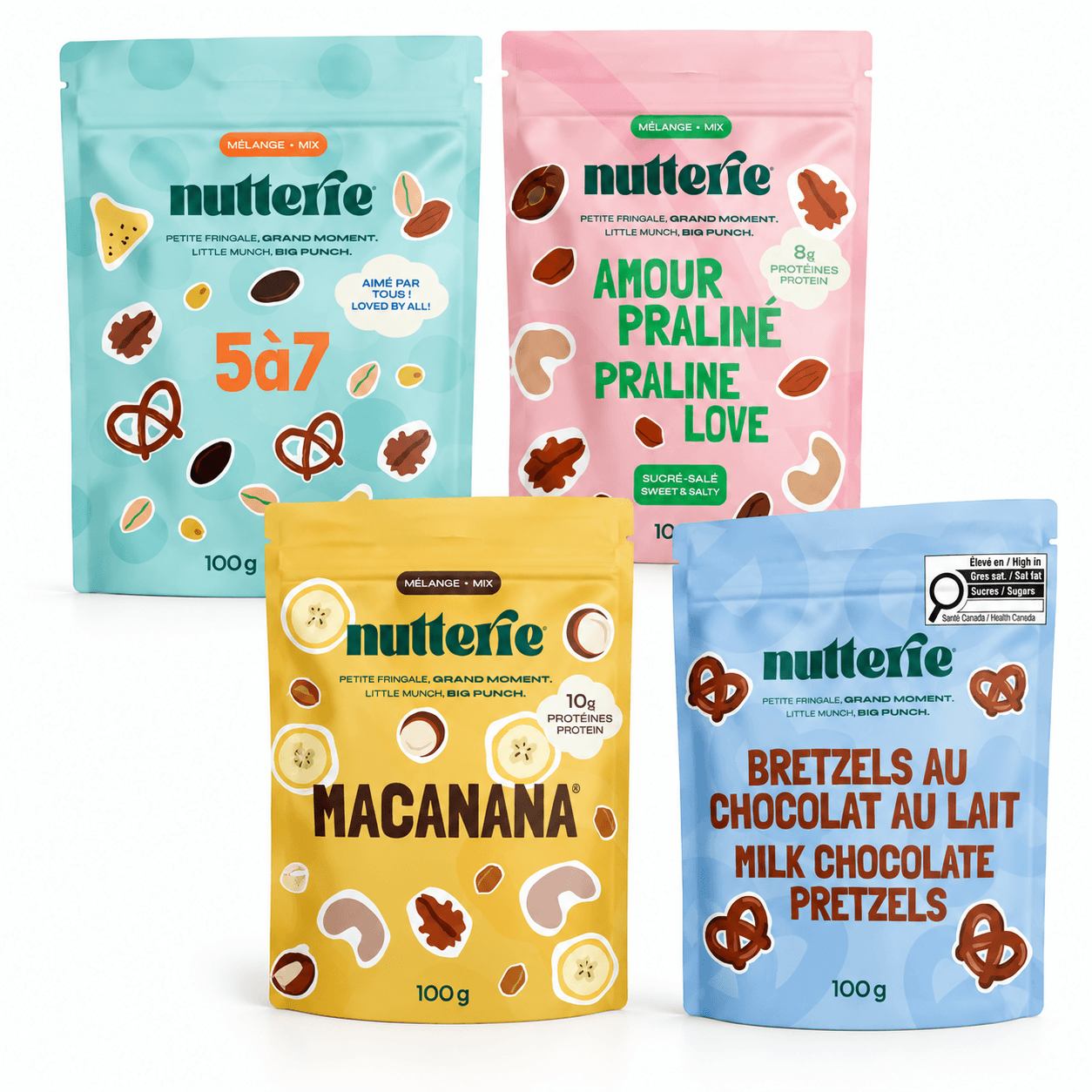 Mélanges collation La Nutterie