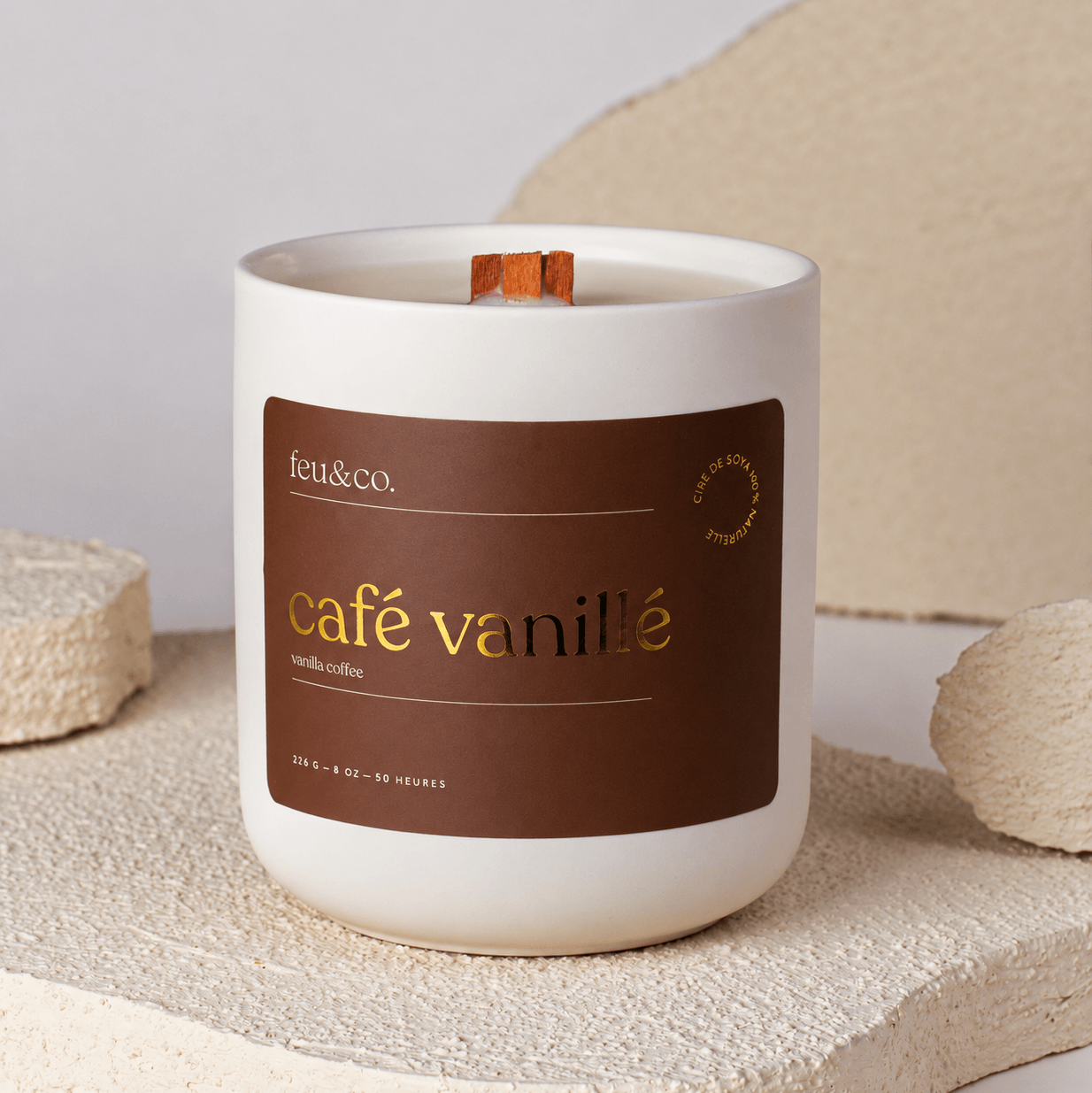 Gourmand Soy Candles – Feu&Co.