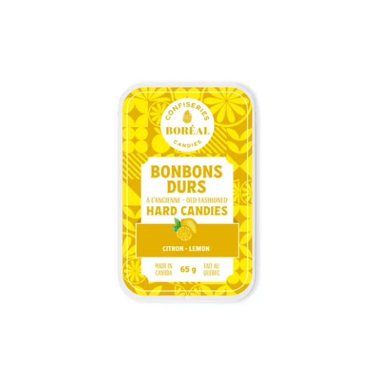 Bonbons durs à l'ancienne Citron