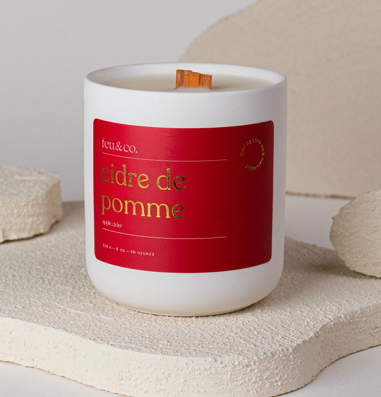Gourmand Soy Candles – Feu&Co.