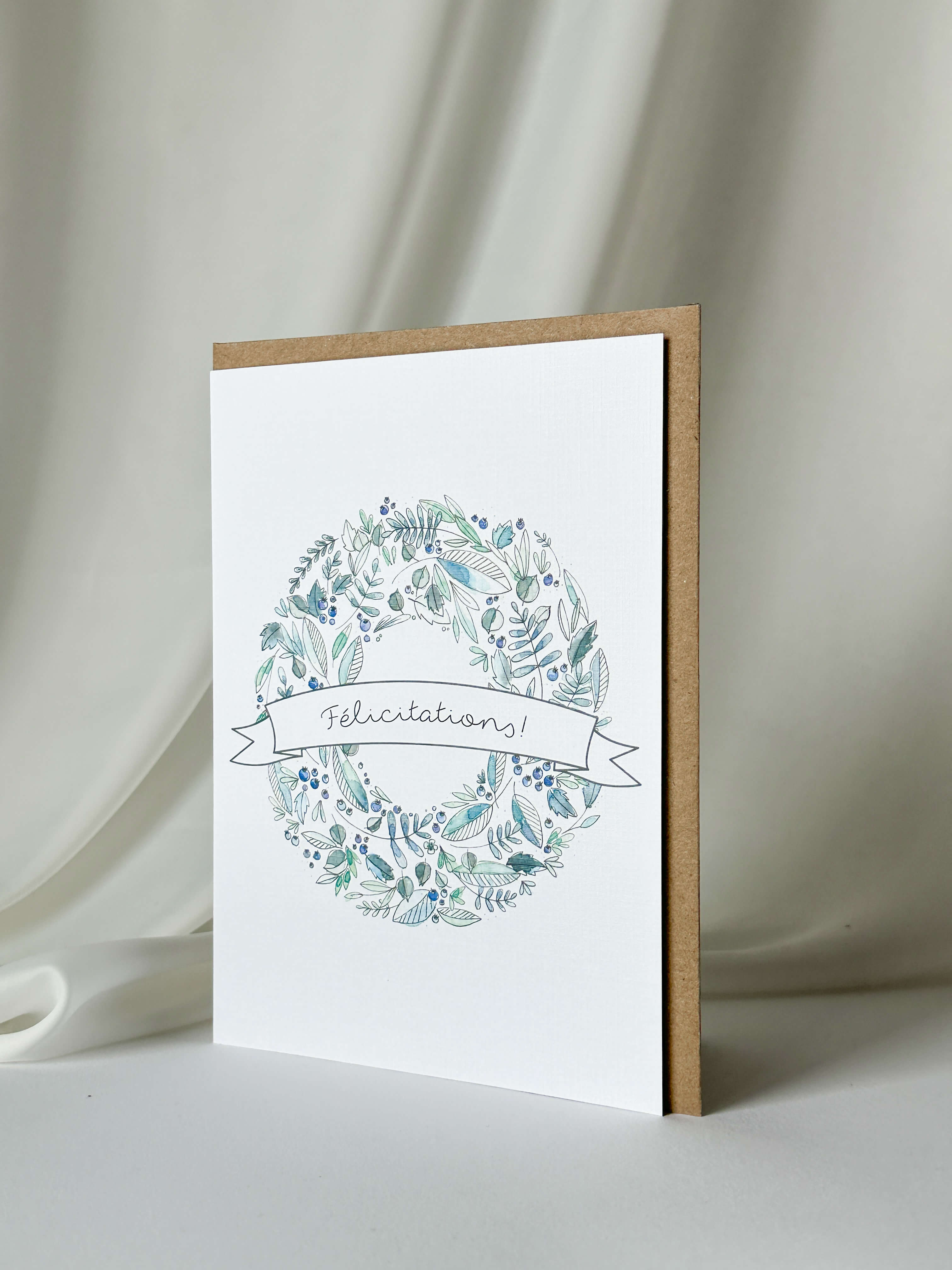 Carte de souhaits - Olivia - Félicitations!