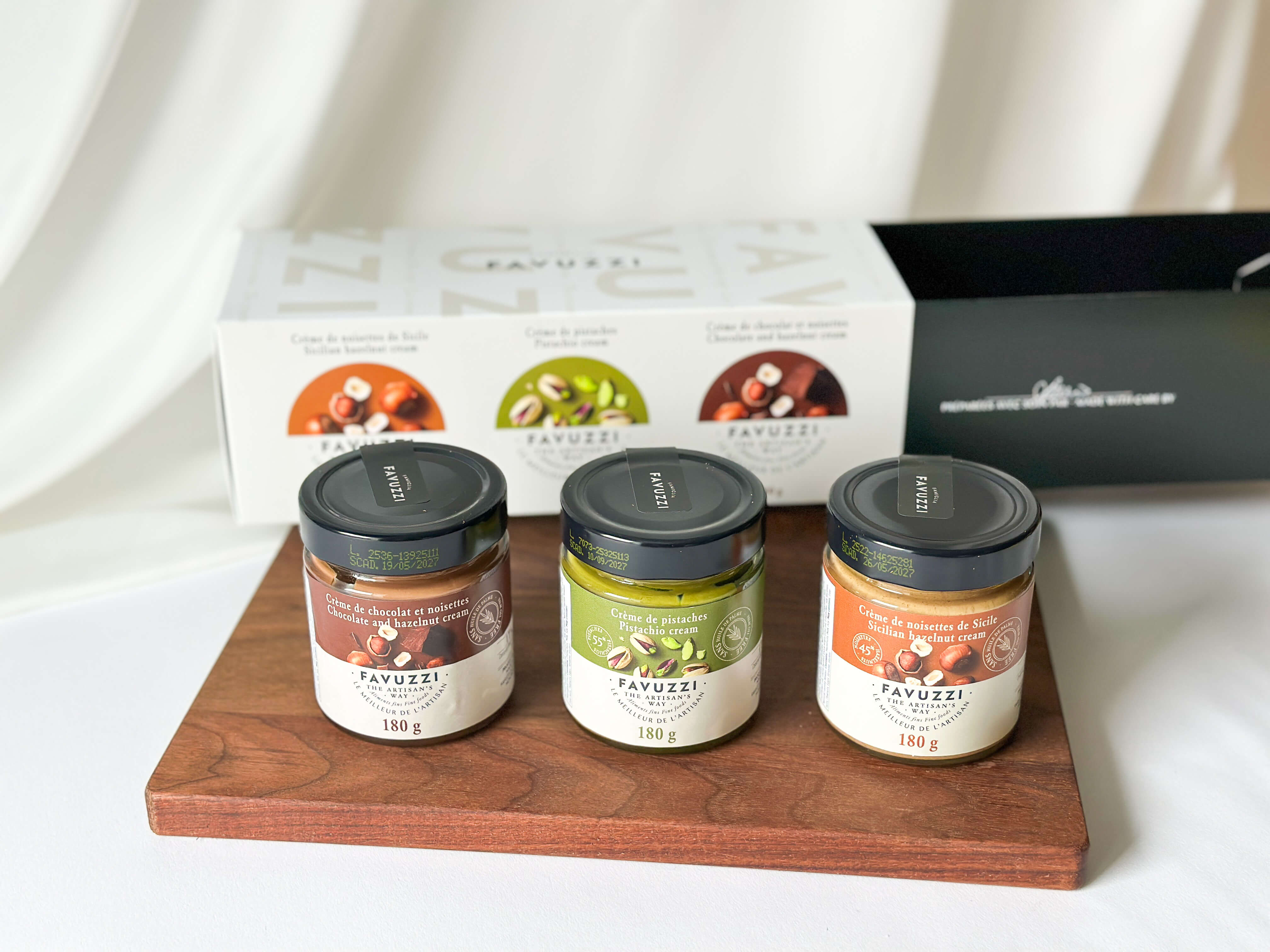 Coffret Trio de crèmes Favuzzi