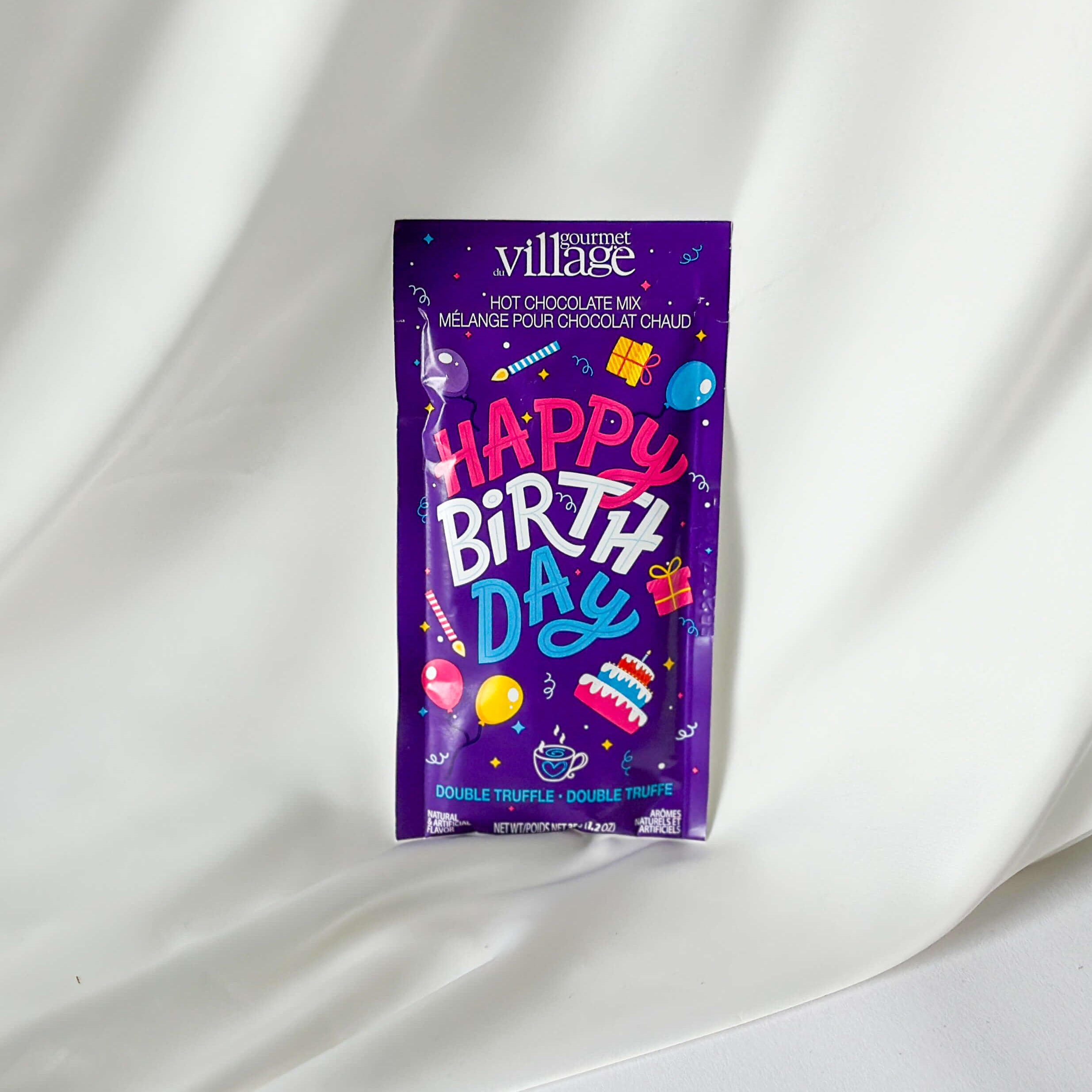 Chocolat chaud double truffe - Happy birthday
