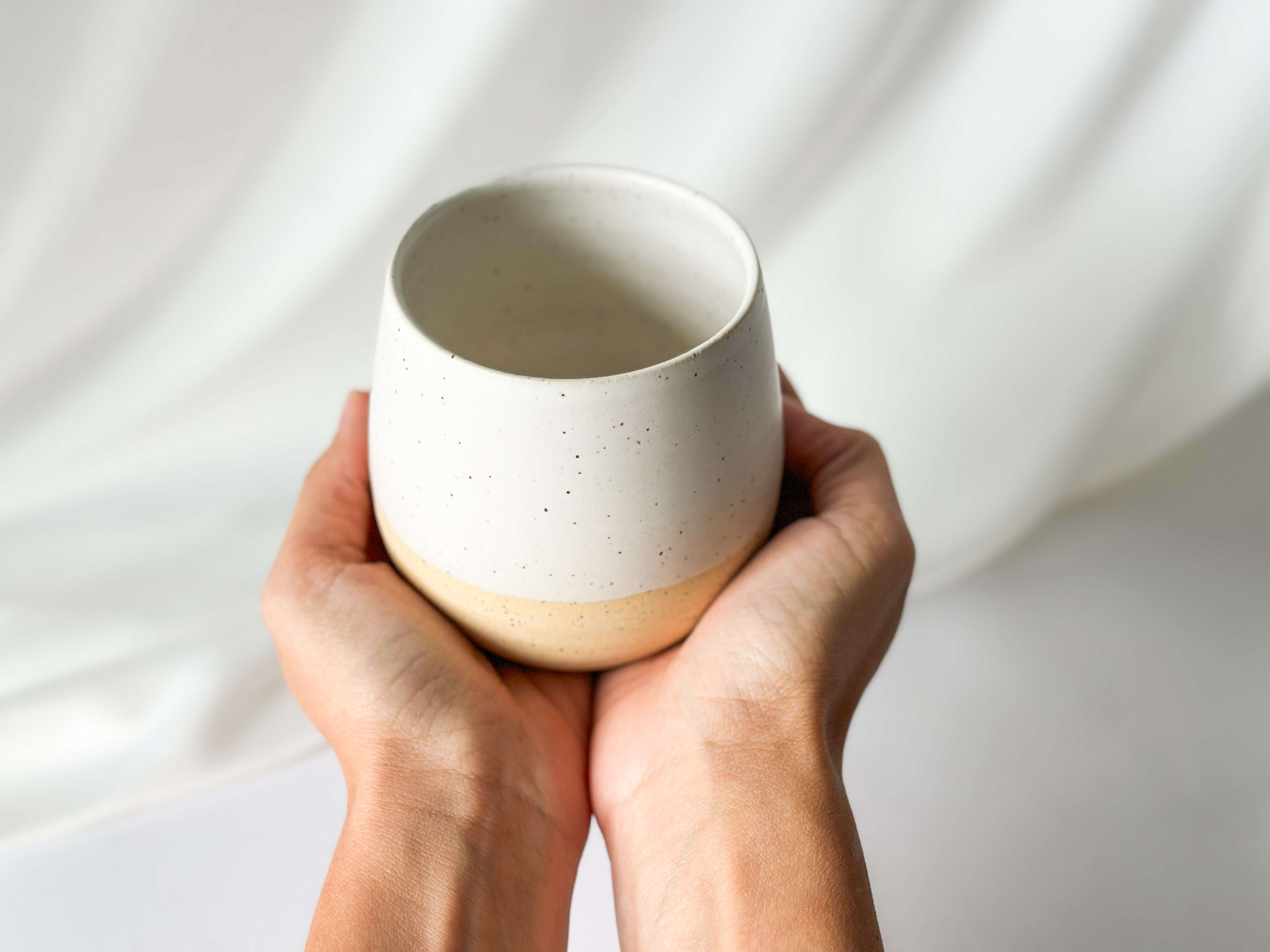 Handcrafted ceramic tumbler | Hoya Atelier