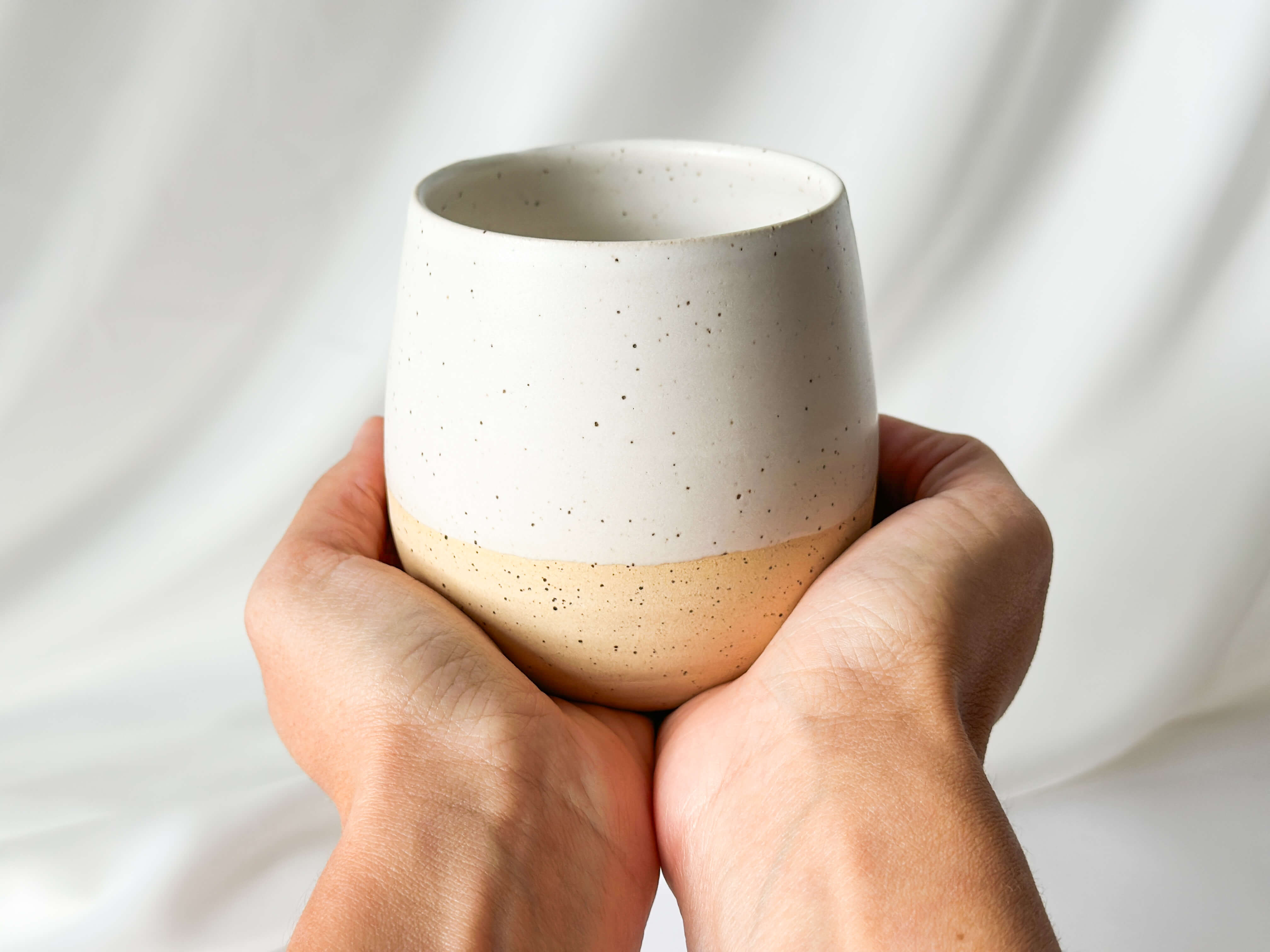 Handcrafted ceramic tumbler | Hoya Atelier
