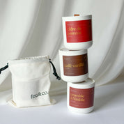 Bougie de soya Feu&Co.