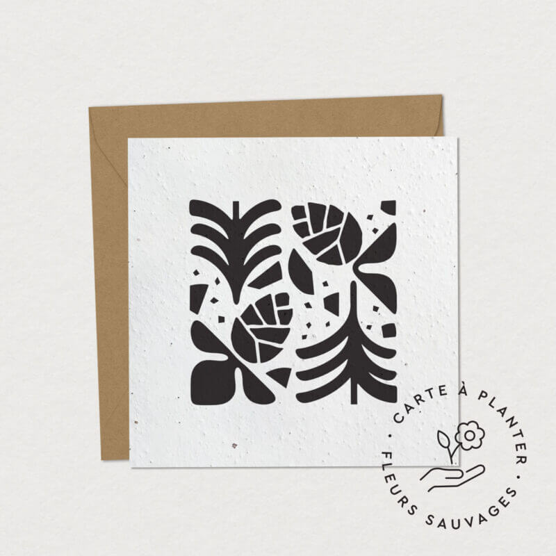 Carte de souhaits à planter - Frankie say relax