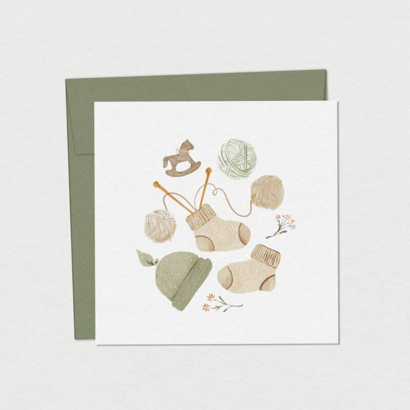 Carte de souhaits - Petit trésor