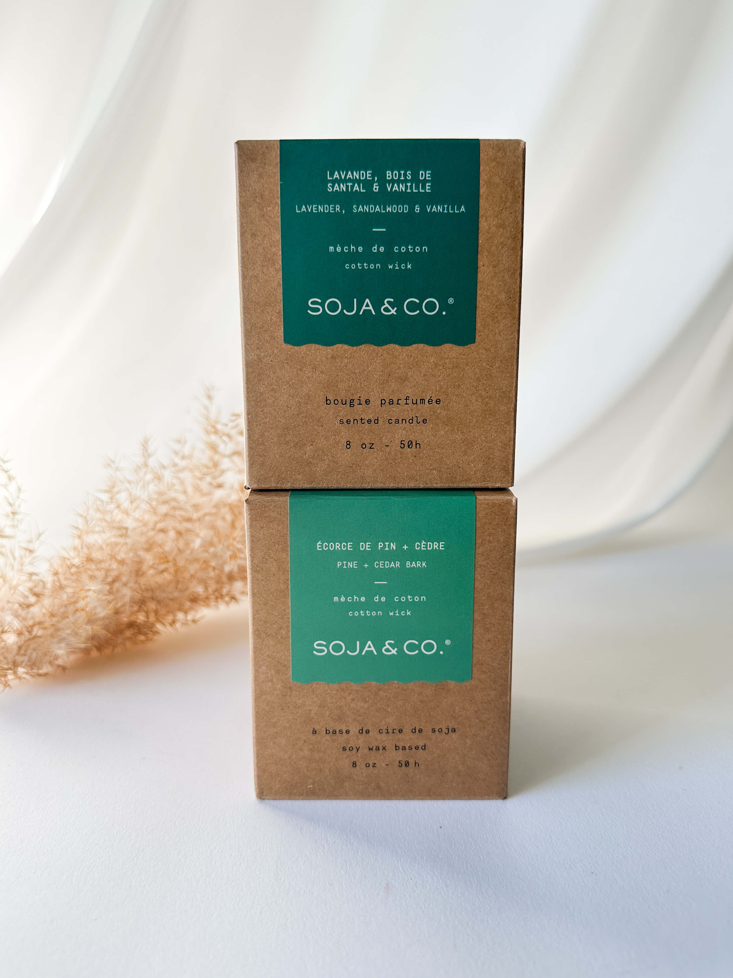 Bougie 8oz SOJA&CO.