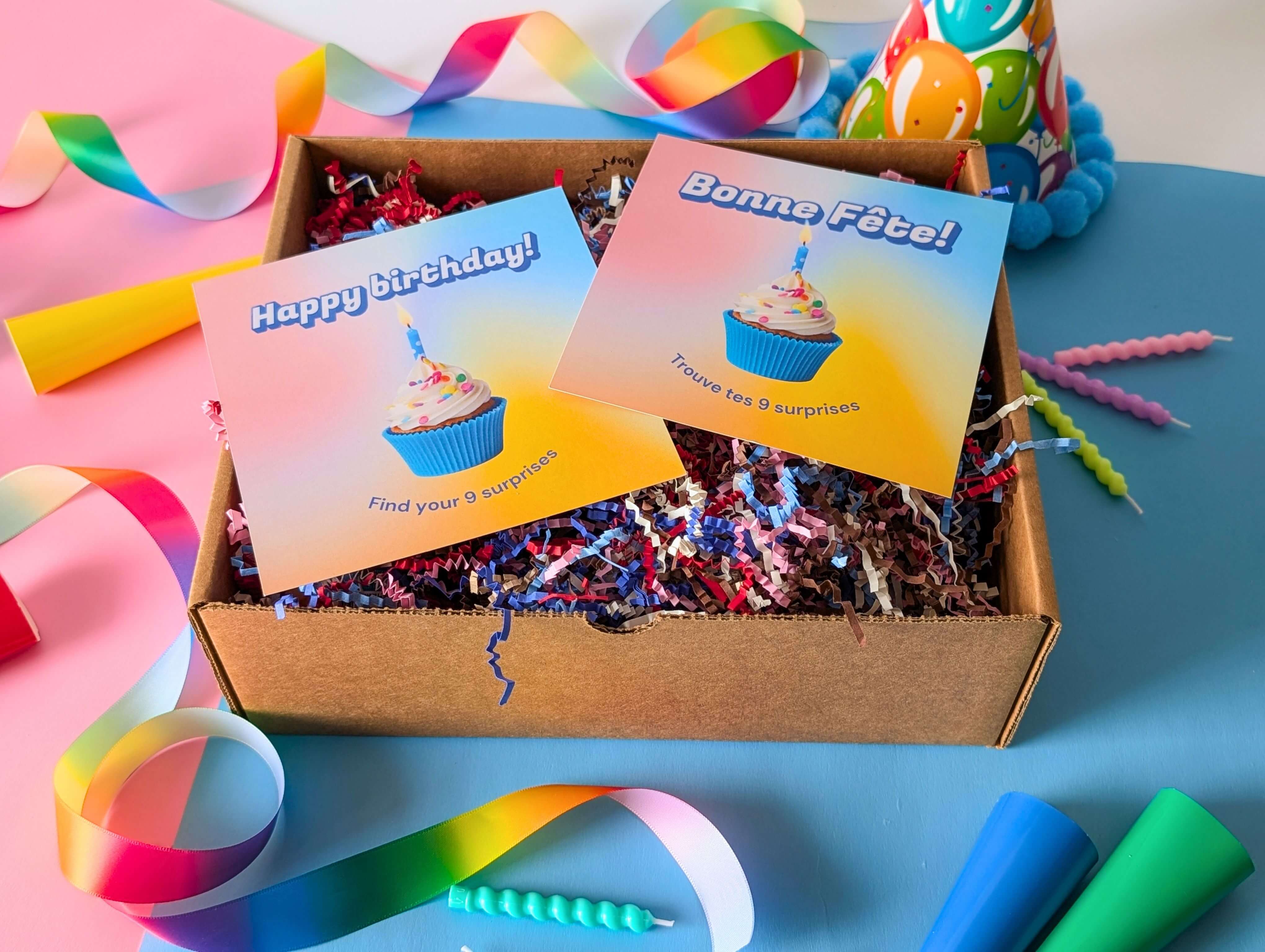 Happy Birthday Box – Interactive Local Birthday Gift – Shop moi ça