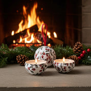 Boule de Noël bougie Mimi & August