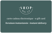 Carte-cadeau (livraison instantanée)