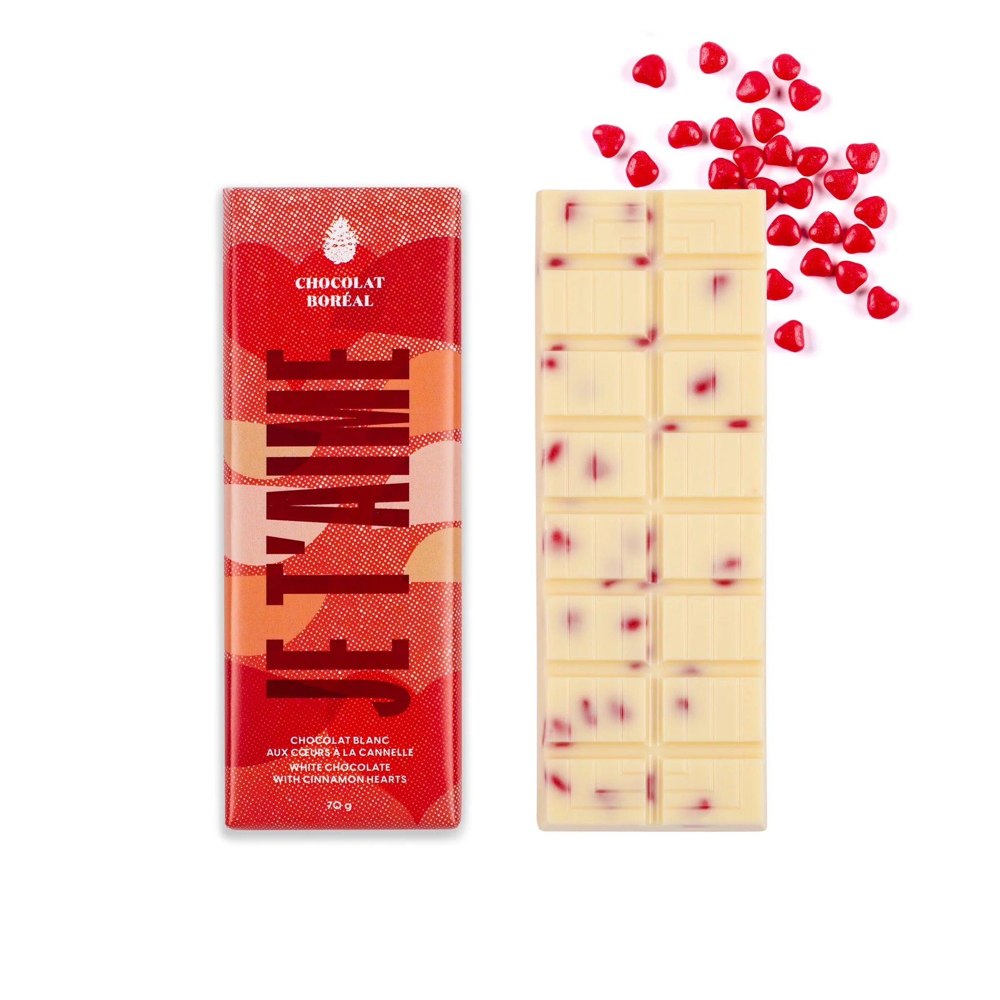 Je t'aime chocolate bar
