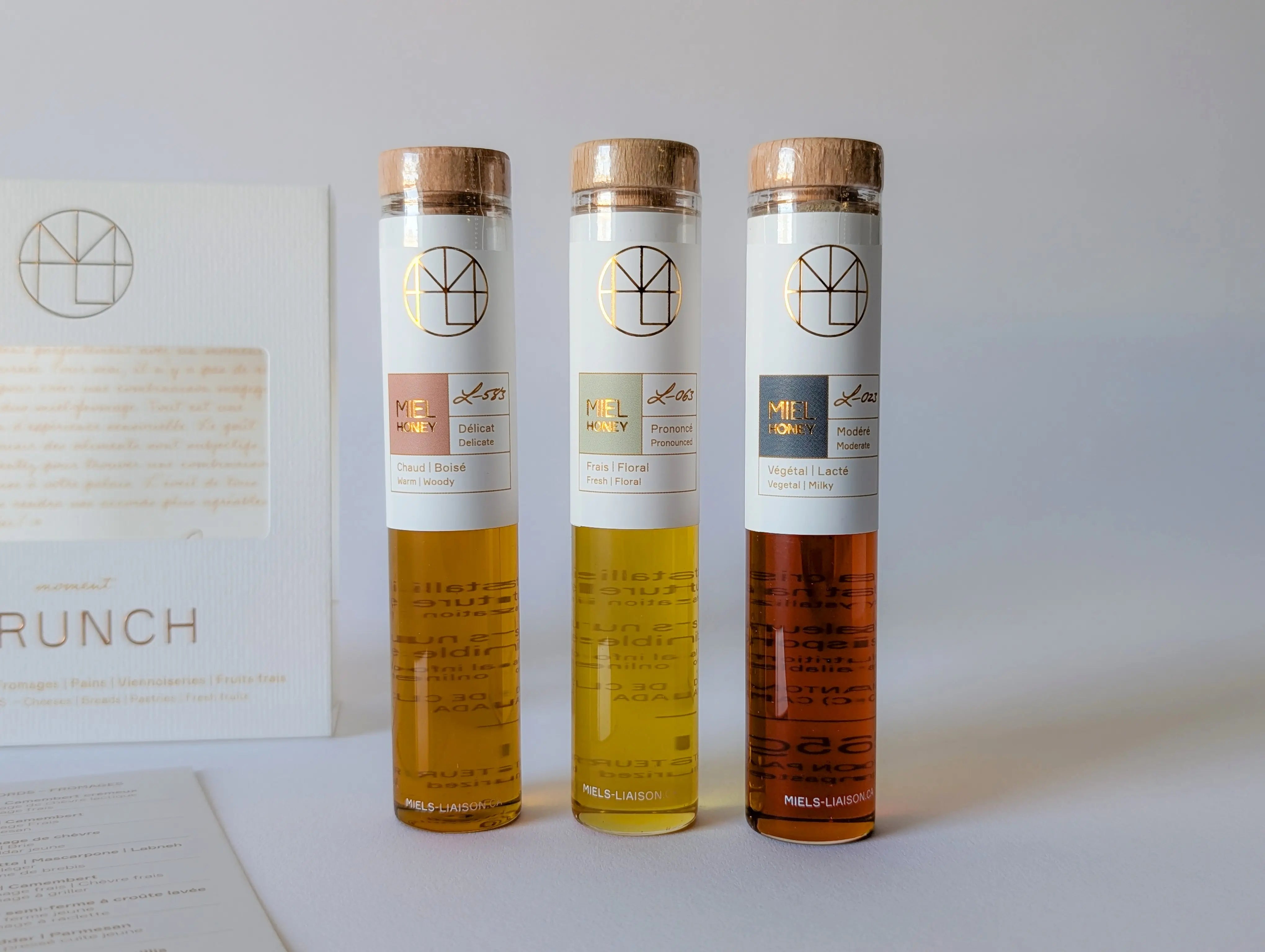 Brunch or Aperitif Honey Trio Gift Set