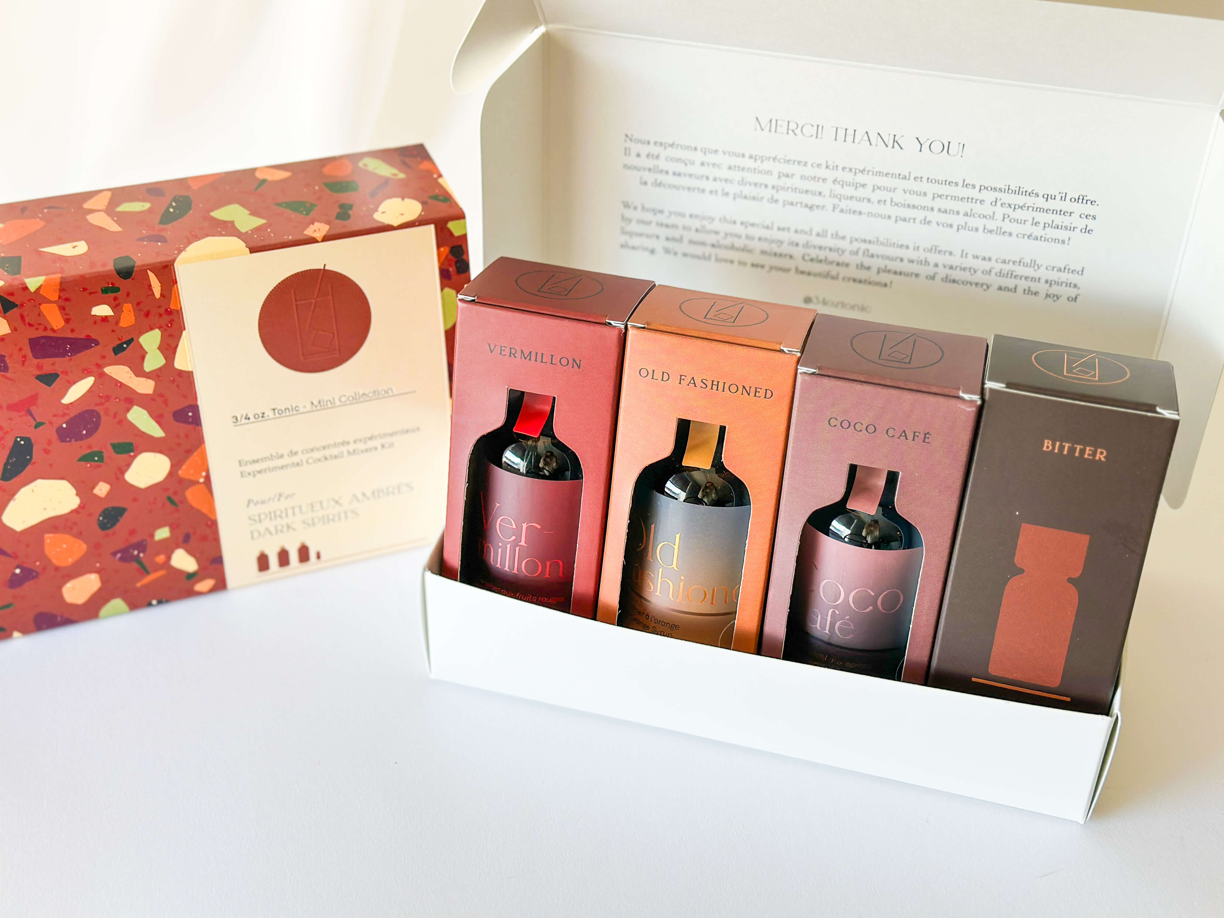 Coffret découverte spiritueux ambrés