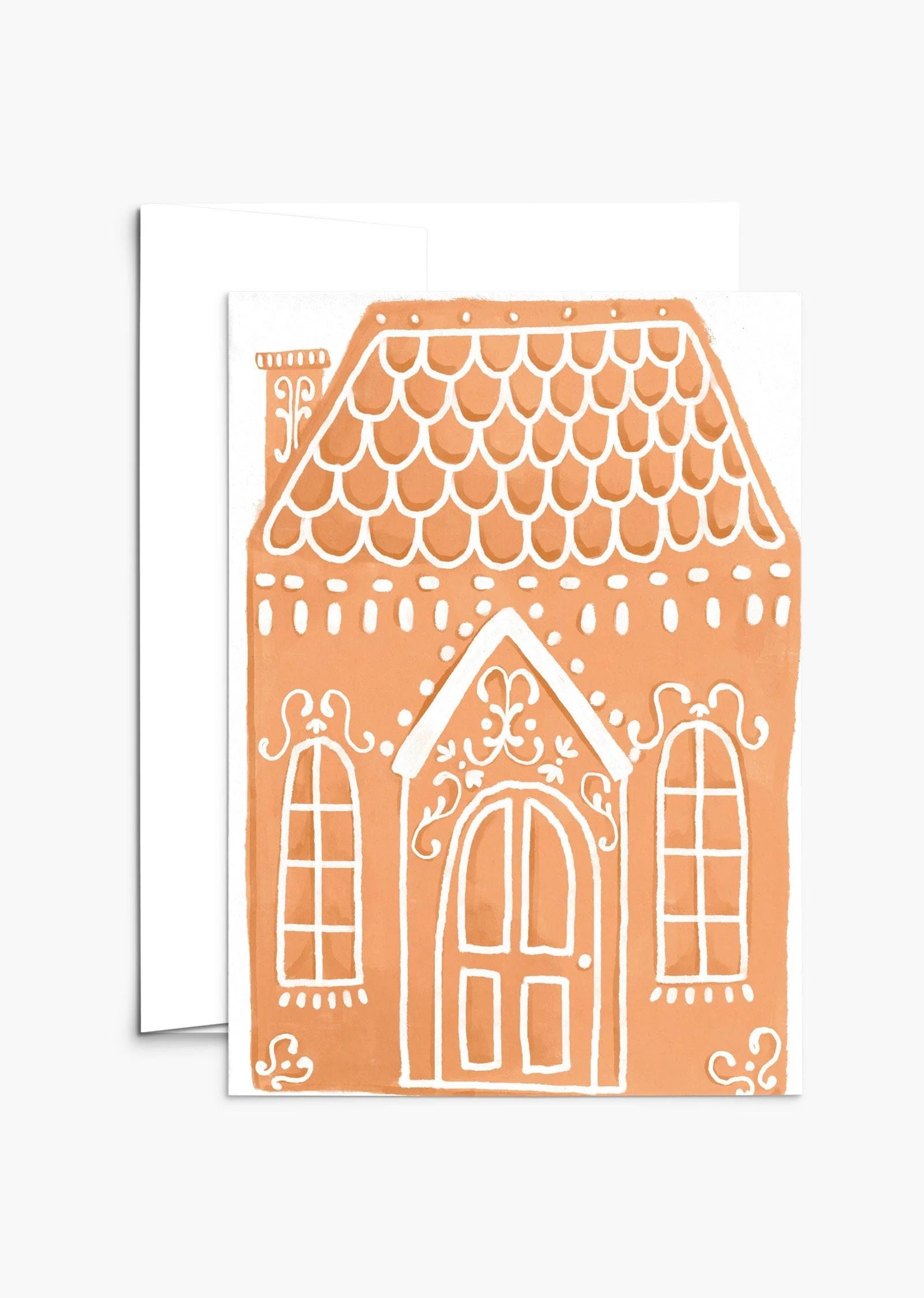 Carte de souhaits - Maison en pain d'épices