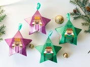 Étoile de Noël de biscuit
