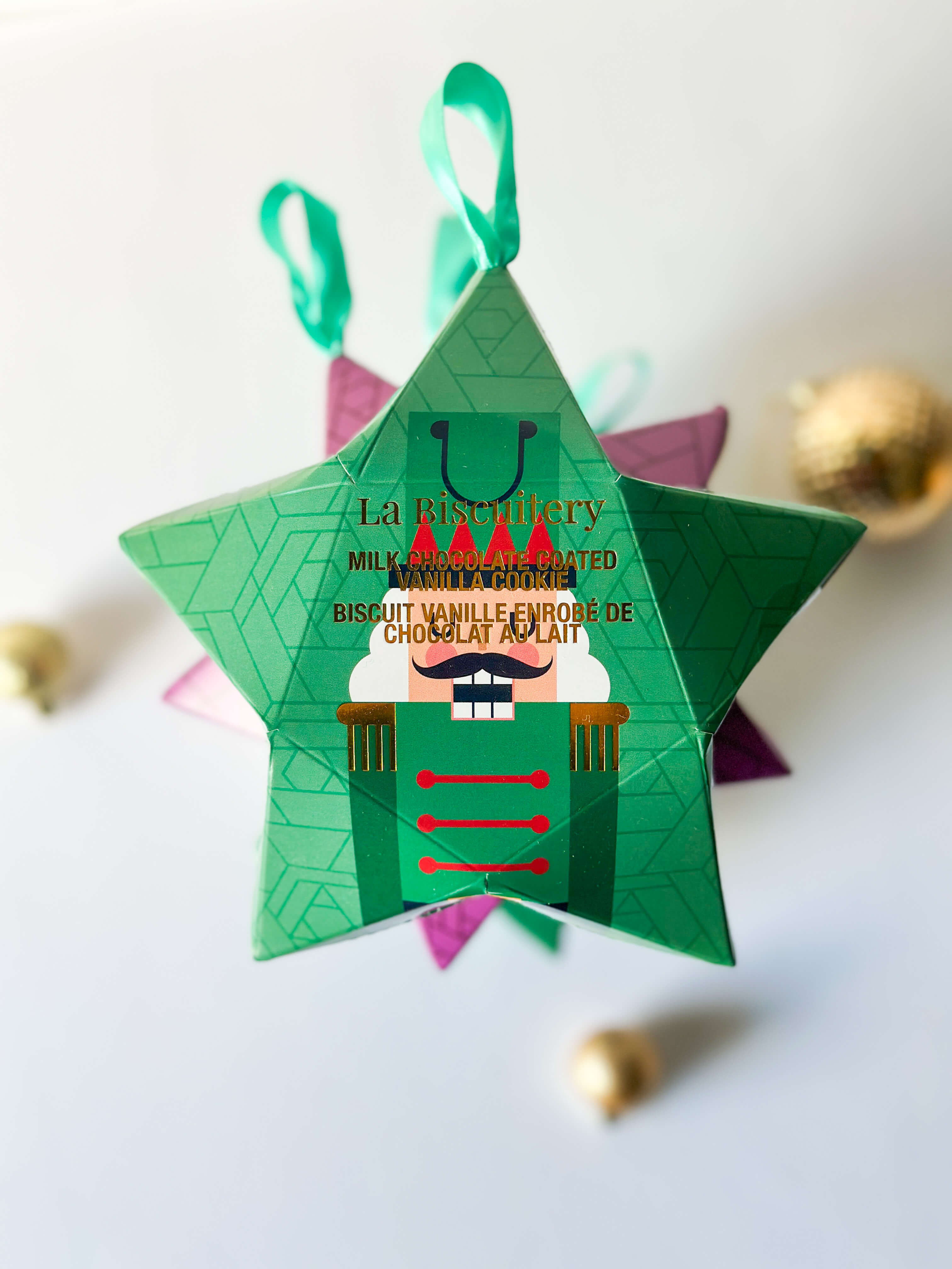 Étoile de Noël de biscuit