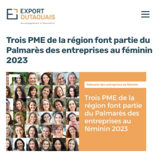 Export Outaouais | Trois PME de la région font partie du Palmarès des entreprises au féminin 2023