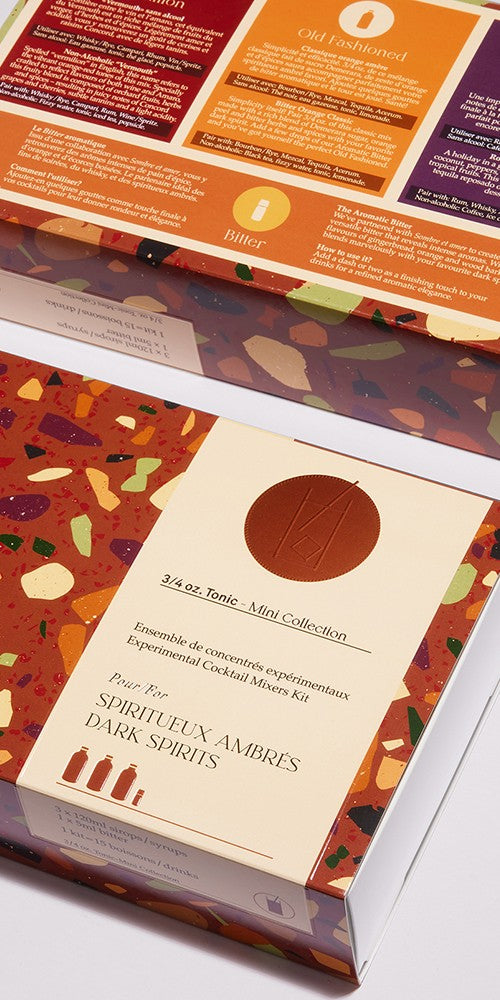 Coffret découverte spiritueux ambrés