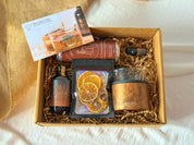 Boîte cadeau pour homme Old Fashioned avec sirop 3/4oz, bitter, oranges séchées et verre whisky isolant Asobu