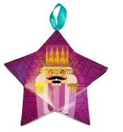 Étoile de Noël de biscuit