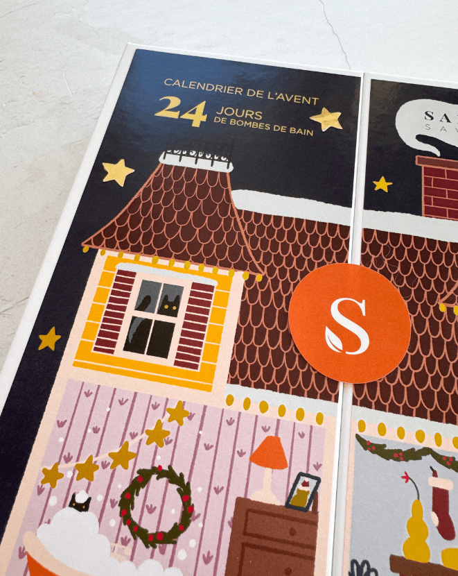 Advent calendar - Bath bombs by Saponaria Soapery