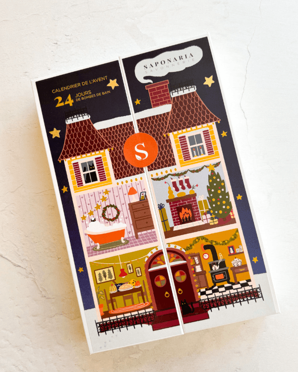 Advent calendar - Bath bombs by Saponaria Soapery