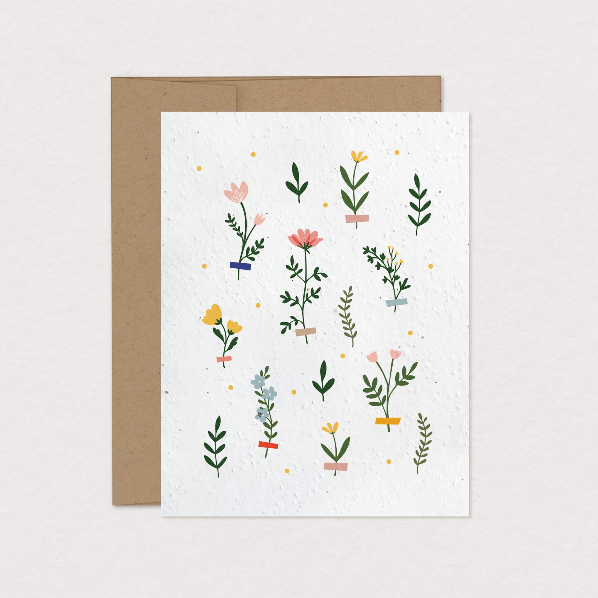 Greeting card to plant - Bouquet